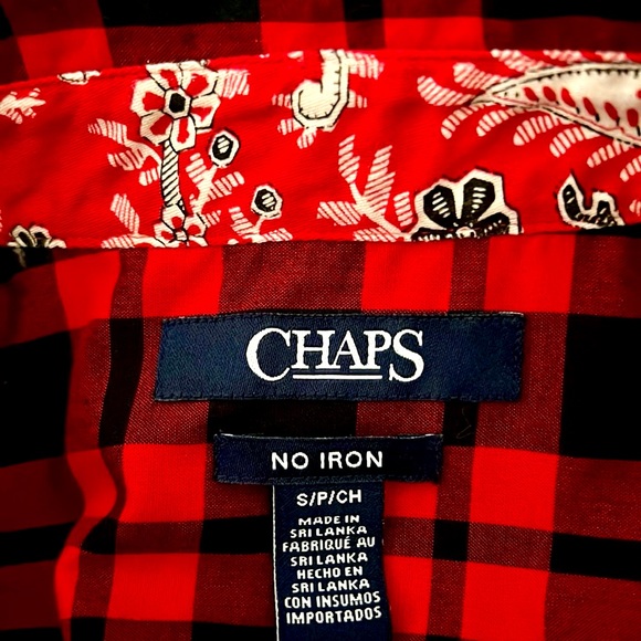 CHAPS~Tailored Button Down Shirt / No Iron - Picture 4 of 10